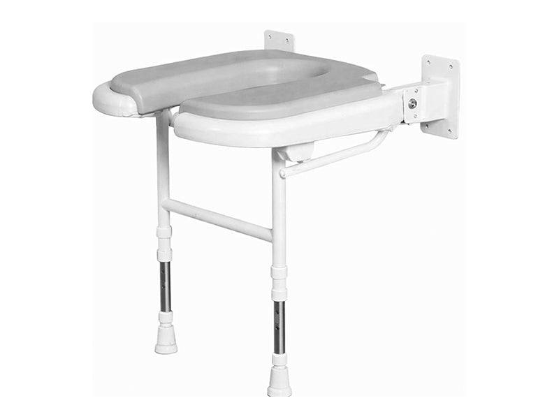 Horseshoe Fold-Up S/Steel Shower Seat