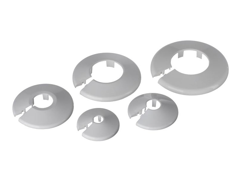 Pipe Decoration Hole Trims 1 Pc - White