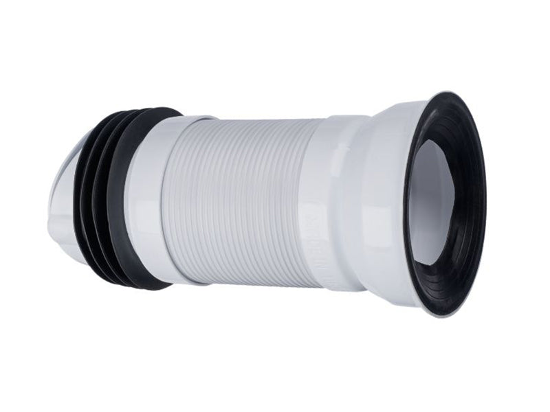 Extendable WC Pan Connector with Prefitted Anti-Cross Flow and Rodent Barrier Valve