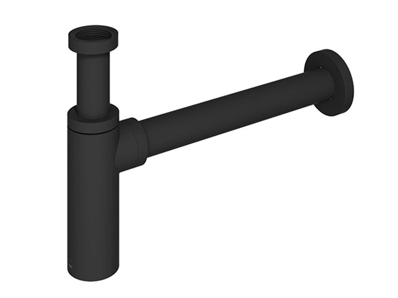 Round Chamber Telescopic Bottle Trap - Black