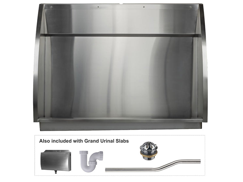 The Grand - Floor Mounted Urinal Slab c/w St Auto Cistern