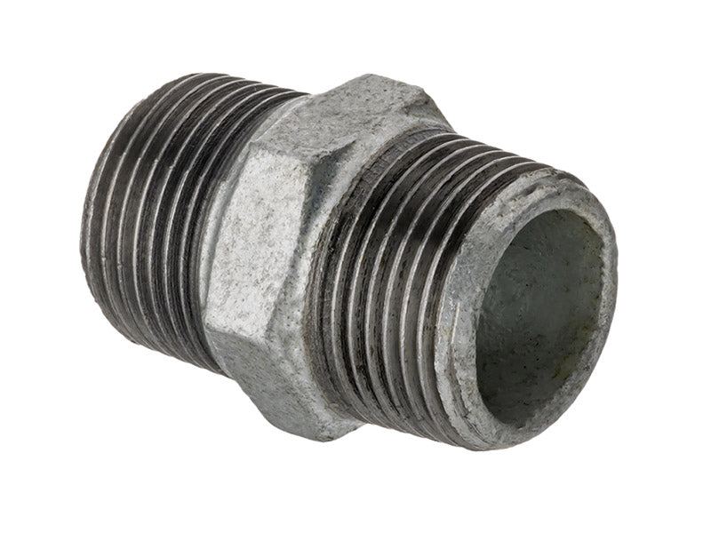Malleable Iron Nipple Ref. 280 - Black