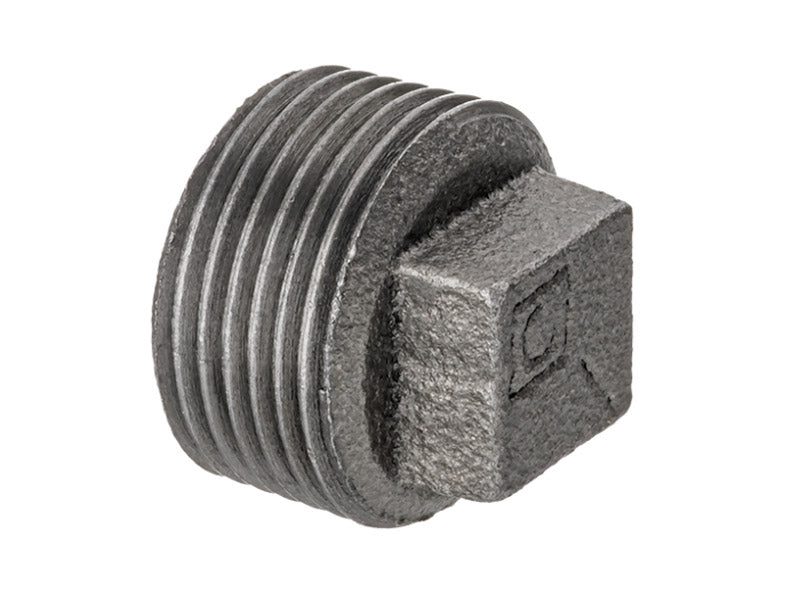 Malleable Iron Plug Ref. 290 - Black