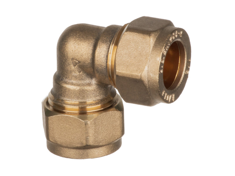 Brass Compression Metric Elbow 615
