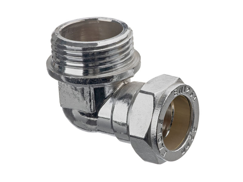 Chrome Plated Compression M.I. x C Elbow Coupling 316CP