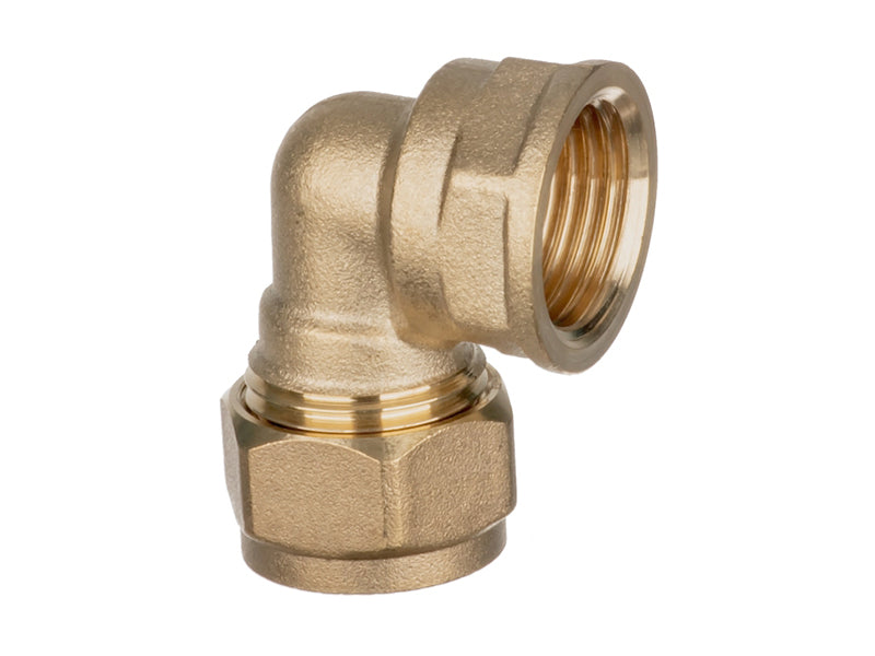 Brass Compression 317 Female Iron x C Elbow
