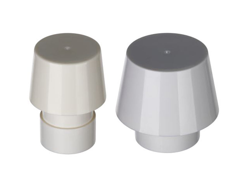 Solvent Waste Air Admittance Valves - White
