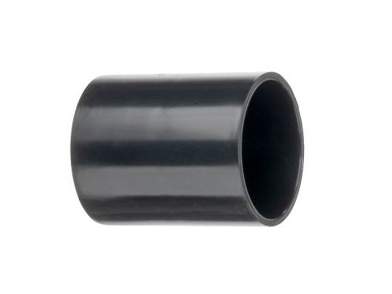 Solvent Waste Straight Couplings - Black