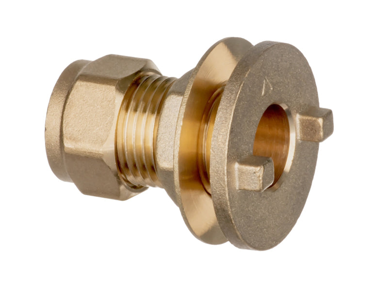 Brass Compression Metric Tank Connector 650