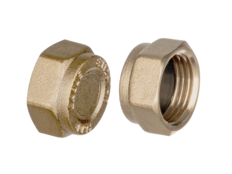 Brass Compression Blanking Cap 372