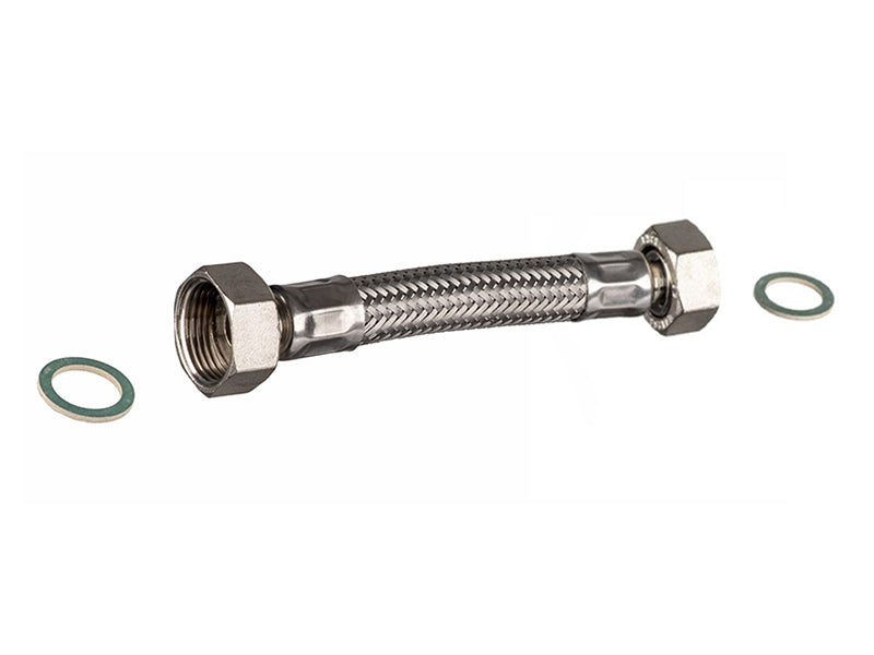 Commercial Range Flexible Plumbing Connectors Type FC61 Str. Swivel BSP to 1/2" Str. Swivel BSP