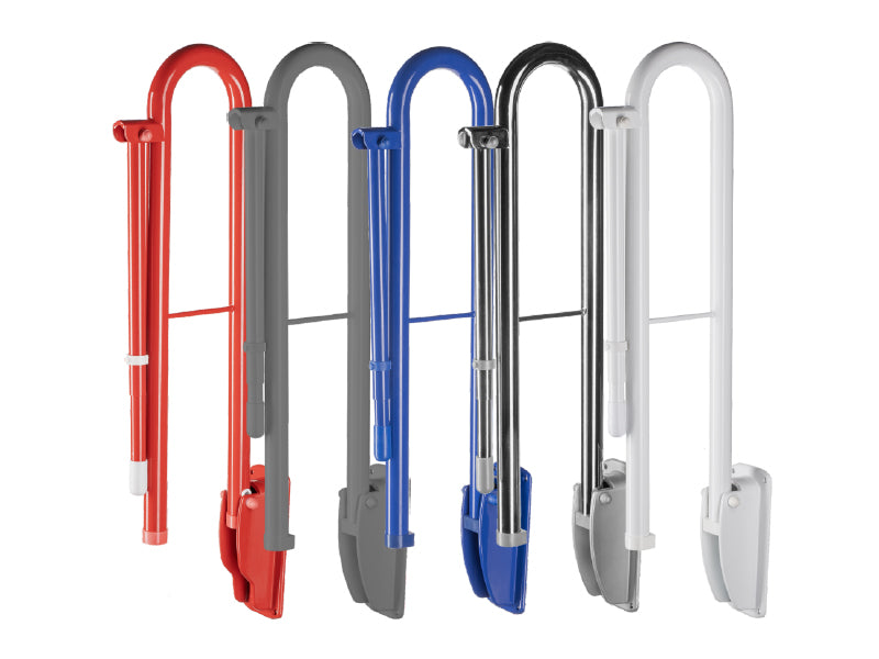 750mm (30") Hinged Grab Rails with Support Leg