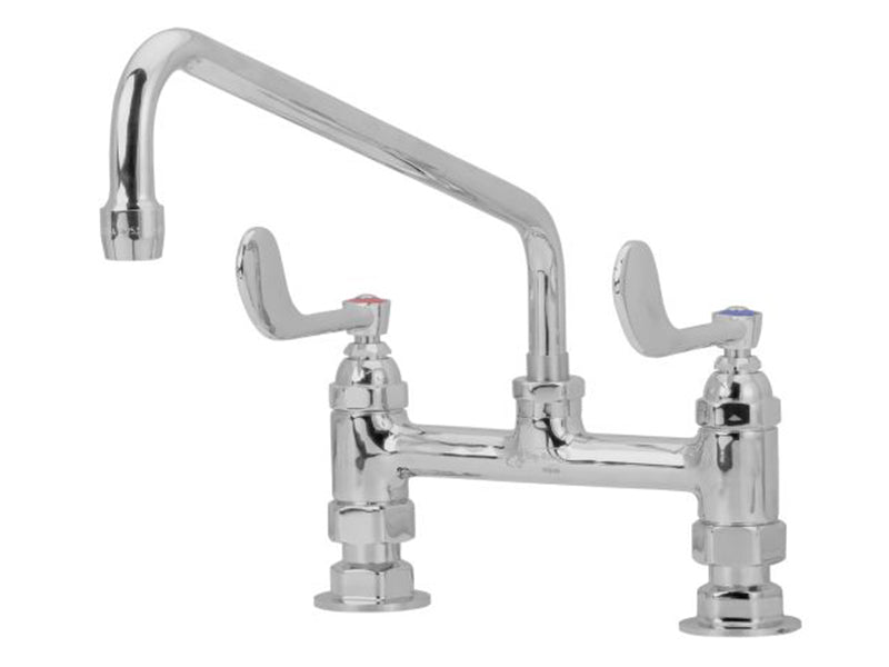 Pantry Style Dual Flow Sink Mixer with Large Wrist Action