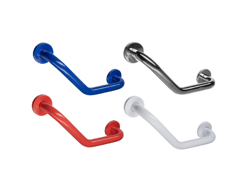 Safety Angled Grab Rails with Concealed Fixing Points