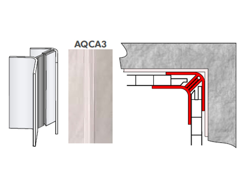 Aquacell Wall & Ceiling Panelling - 2 Part Internal Corner Joining Trim