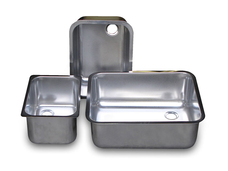 Commercial Kitchens Electro Polished Inset Bowls