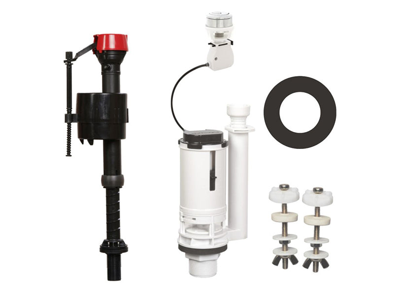 Fluidmaster Economy Complete Cistern Kit with Bottom Entry Filling Valve