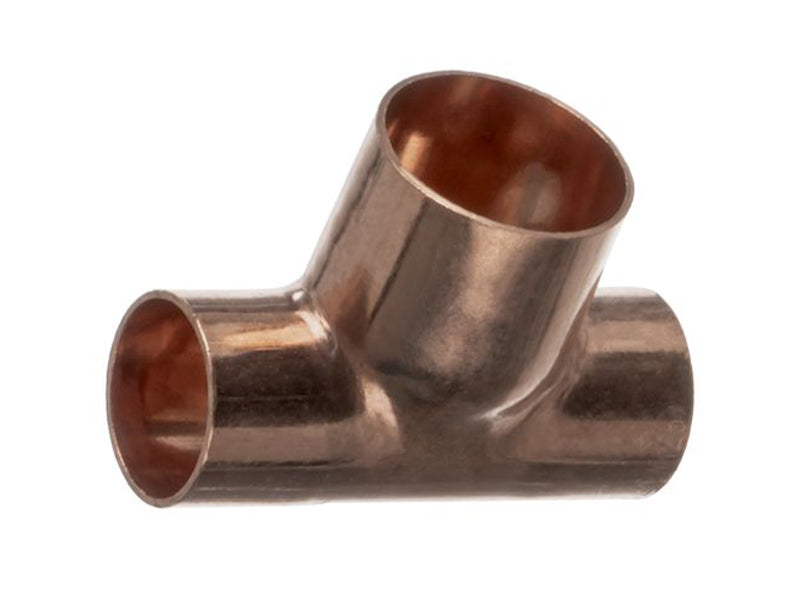 Copper End Feed Unequal Tees Two Ends Reduced