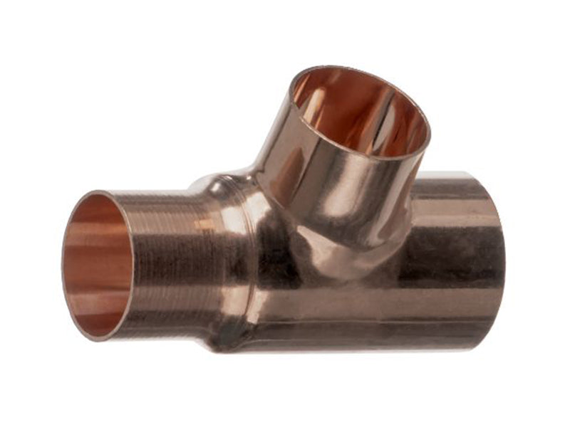 Copper End Feed Unequal Tees Reduced End