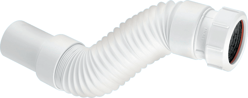 McAlpine Flexible Fitting - Universal Connection x PVC Plain Spigot to BS EN 1329-1:2000