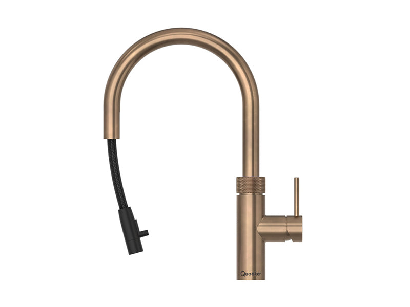 Quooker Flex Boiling Water Tap - Patinated Brass Finish