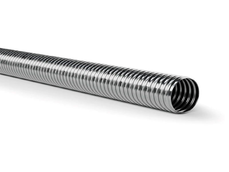 Flexitube Straight Lengths - Corrugated Stainless Steel