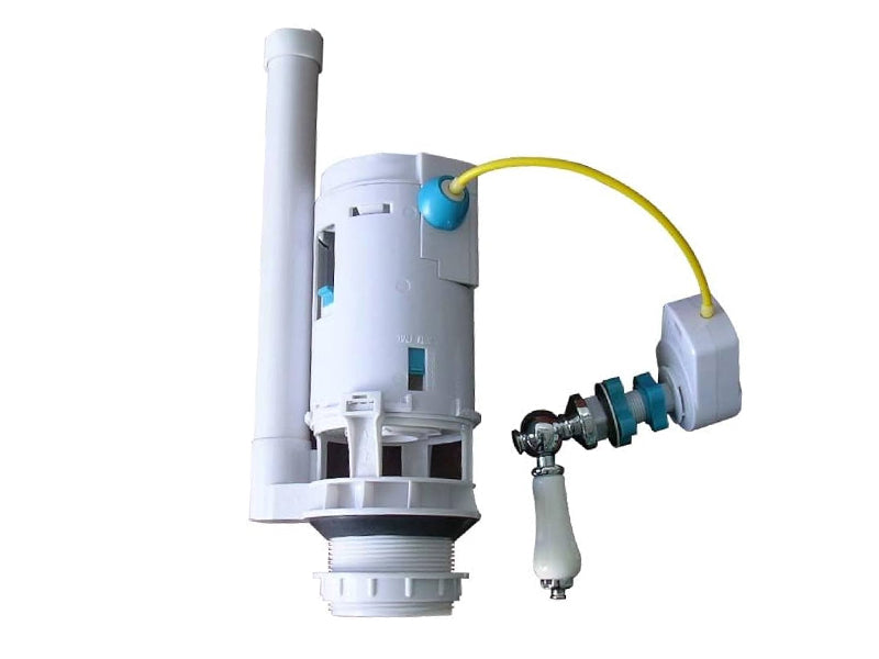 FlushTech White Cistern Lever Operated Flushing Valve