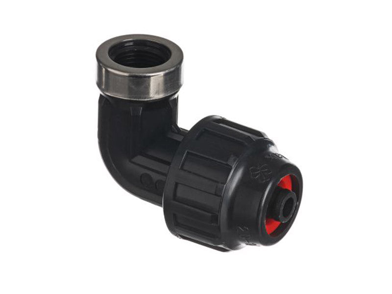 Gripmax F.I. x Elbow Connector for NG LDPE Pipe