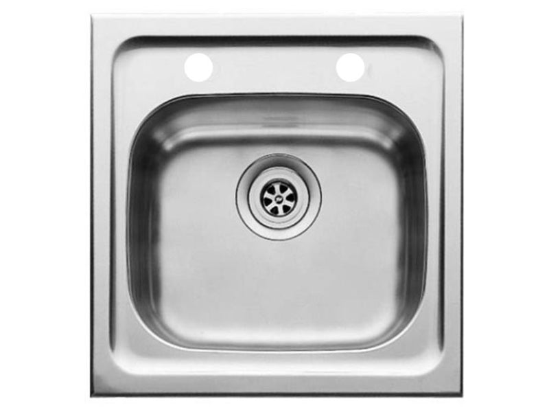 Helios 500mm x 510mm x 150mm S/Steel Inset Sink