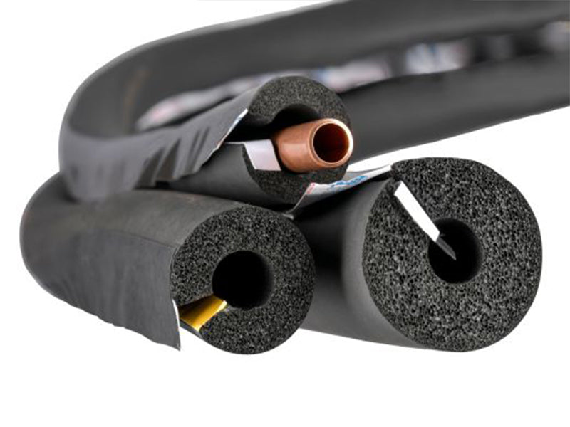 Isopipe 2m Length Pre-slit Flexible Elastomeric Foam Pipe Insulation
