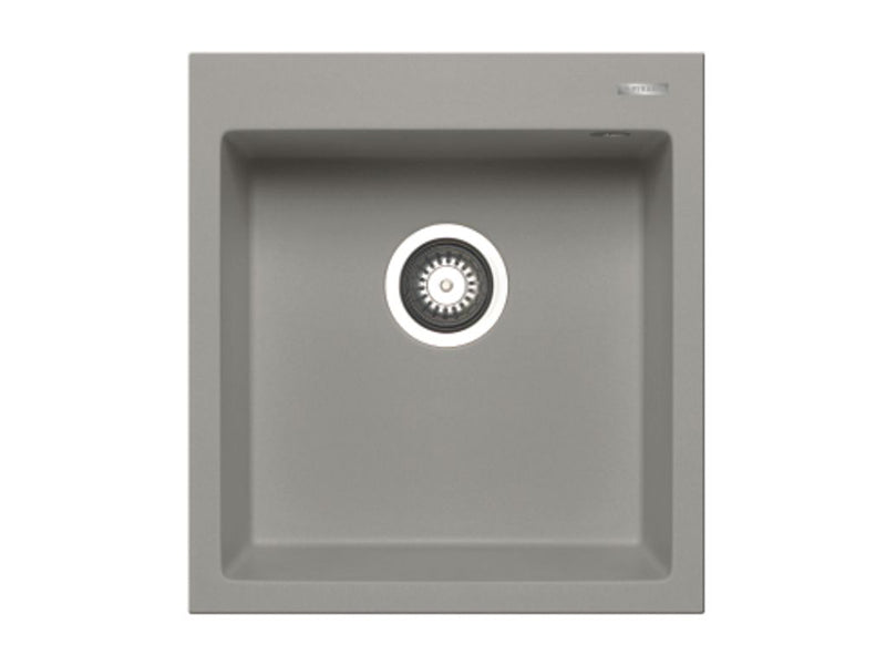 Istros Inset Sink 460 x 500cm 1B - Industrial Grey Finish