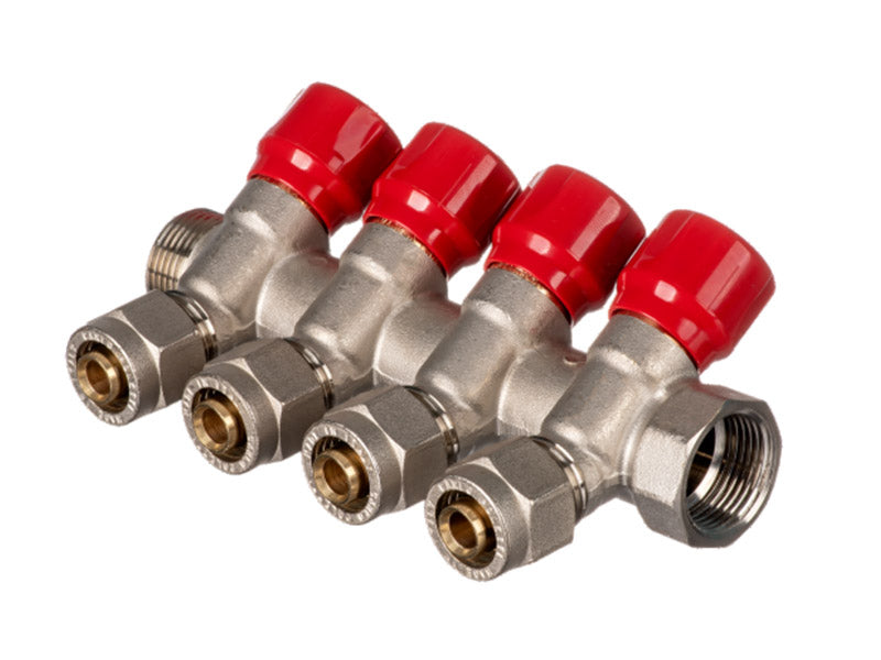 Carlo Poletti - 4 Ports 16mm Valved Manifolds
