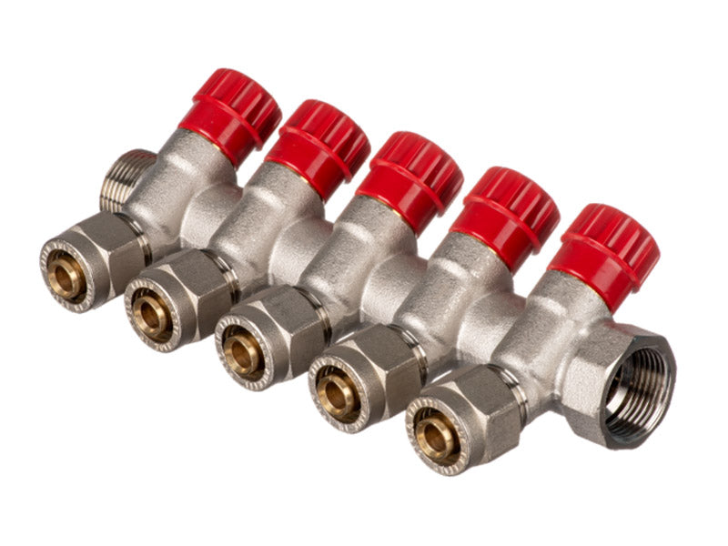 Carlo Poletti - 5 Ports 16mm Valved Manifolds