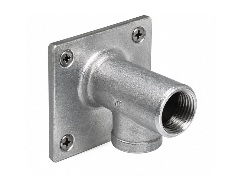 Stainless Steel Backplate - Bottom Inlet