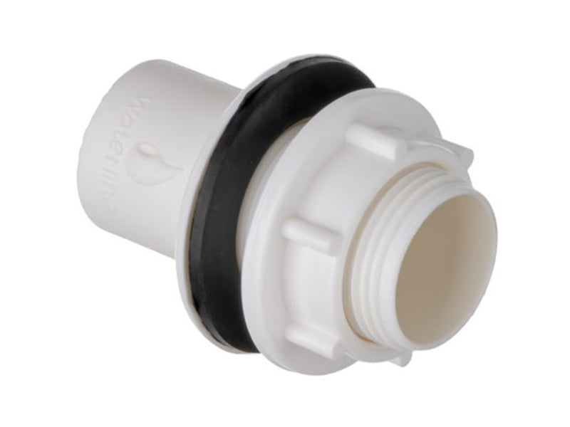 Overflow Waste Pipe Straight Tank Connector