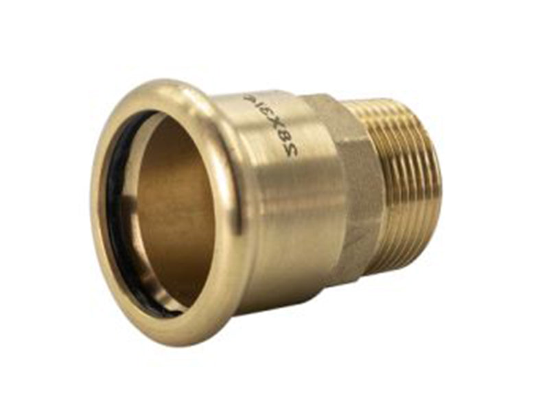 Copper PRESS Male Adaptor