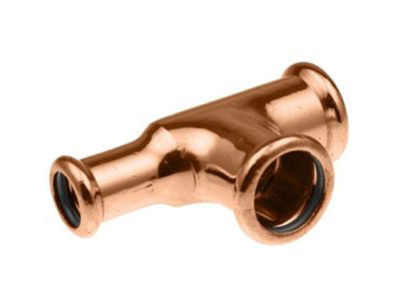 Copper PRESS Unequal Tee
