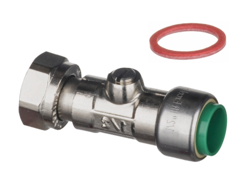 Pushtite Straight Pattern Service Valve