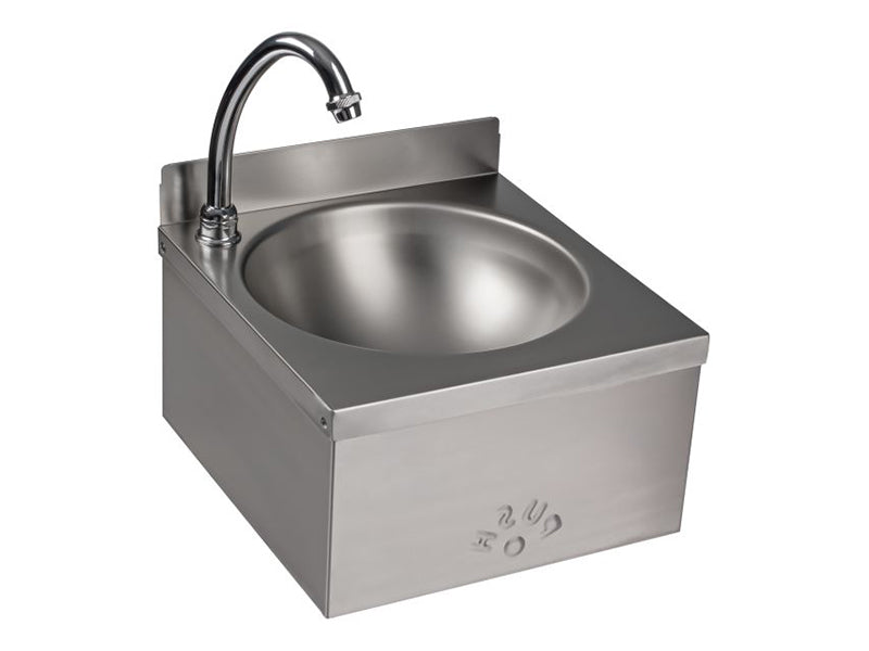 The Poddle Heavy Duty Knee Operated Hand Rinse Basin without Splashback