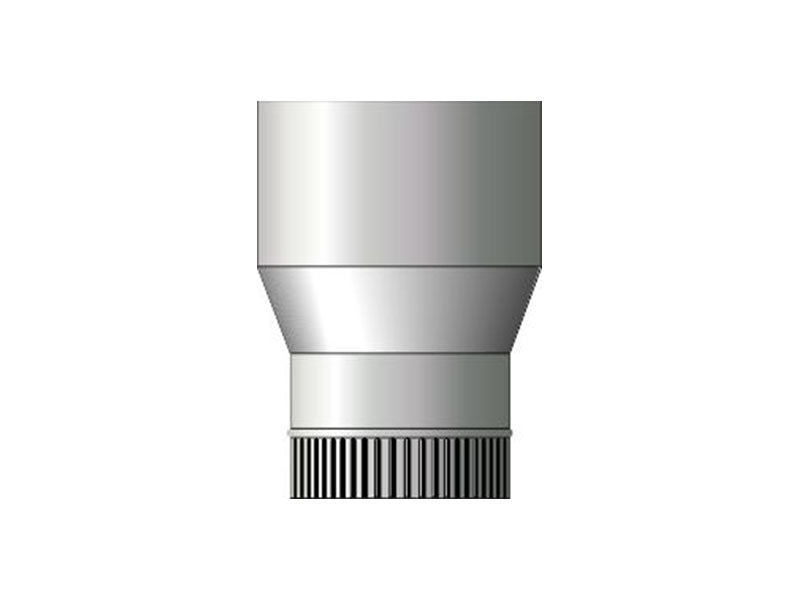 Excelsior Single Wall Flue System Reducer/Increaser – 1 Step (Single Size Reduction)