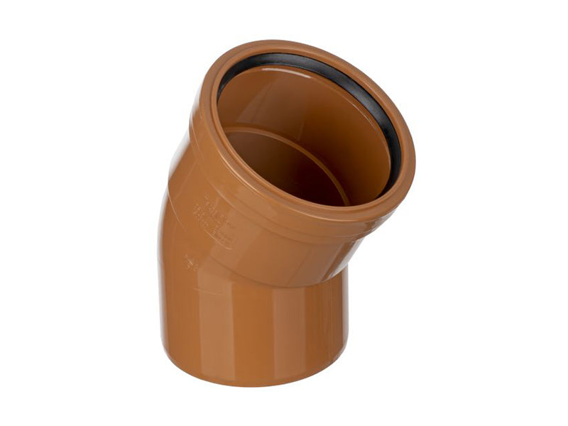 Sewer Pipe 30 Deg. Single Socket Bend