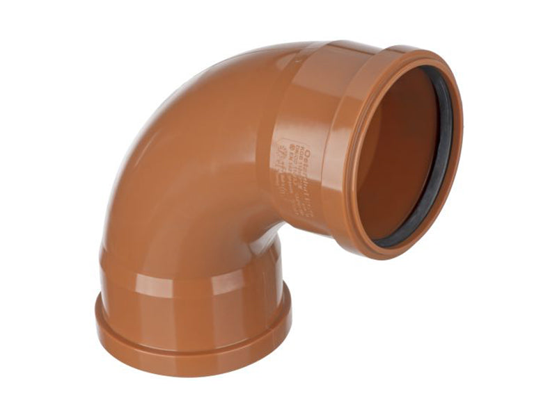 Sewer Pipe 90 Deg. Double Socket Elbow
