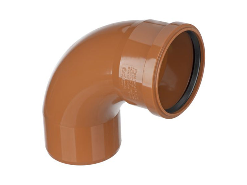 Sewer Pipe 90 Deg. Single Socket Elbow