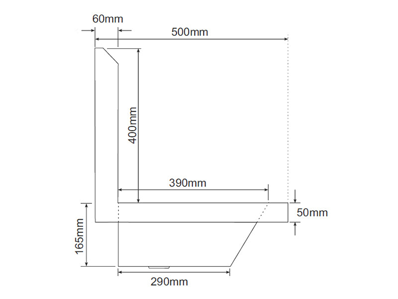 Model C Wash Troughs