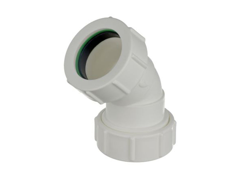 Compression Waste Fittings 45 Deg. Bend