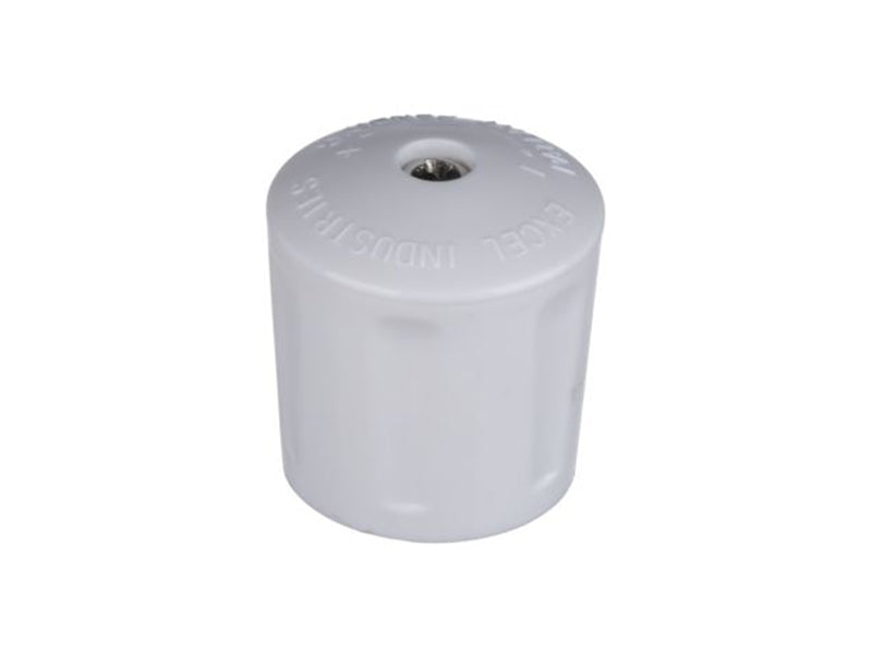 Universal Replacement Radiator Valve Caps - White