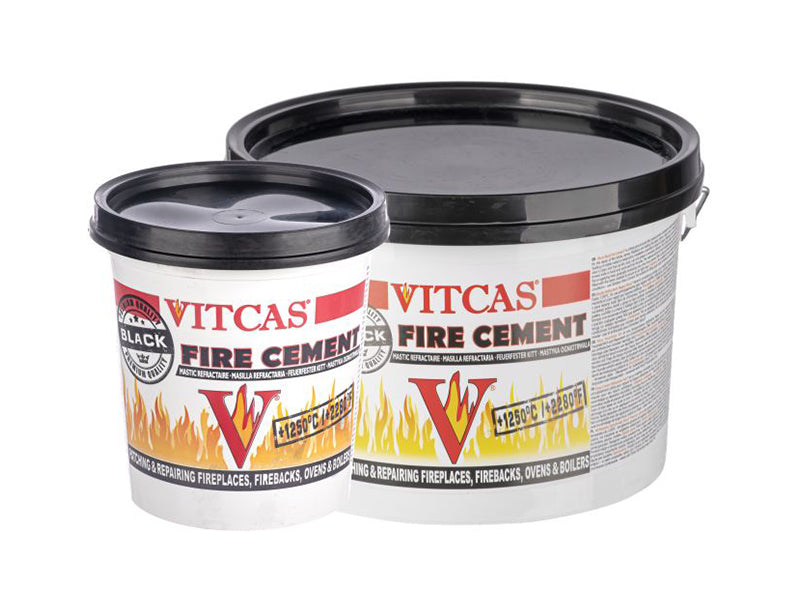 Vitcas Premium Fire Cement - Black