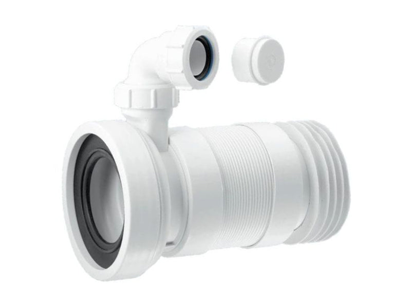 Flexible Pan Connector c/w 1 1/4" Universal Boss