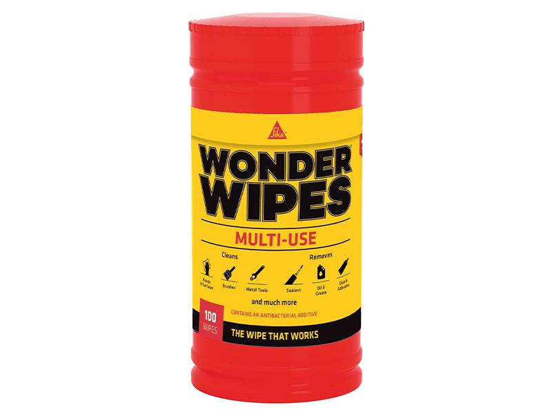 Sika Dispenser Pack of 100 Multi-Use Wonder Wipes