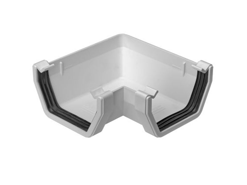 Rainwater 90 Deg. Gutter Angle - White
